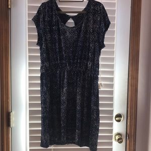 Lucky Brand Relaxed cinched waist dress